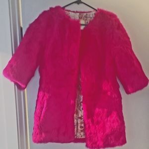 Genuine Rabit Fur Coat